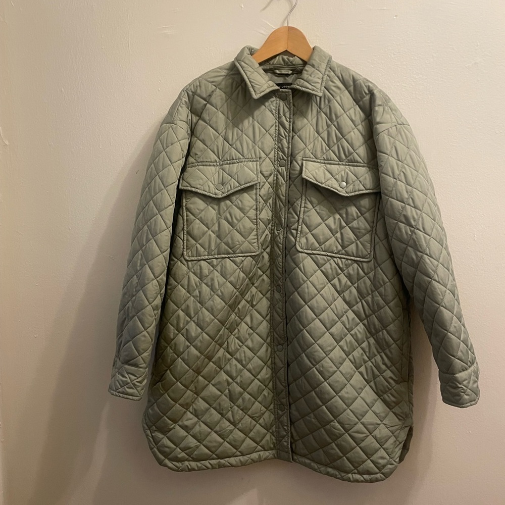 Quilted Green Jacket